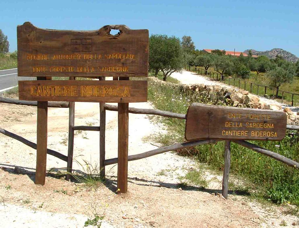 Ingresso all'Oasi di Biderosa